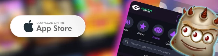 Glitch Spin App auf iPhone und iPad (iOS)